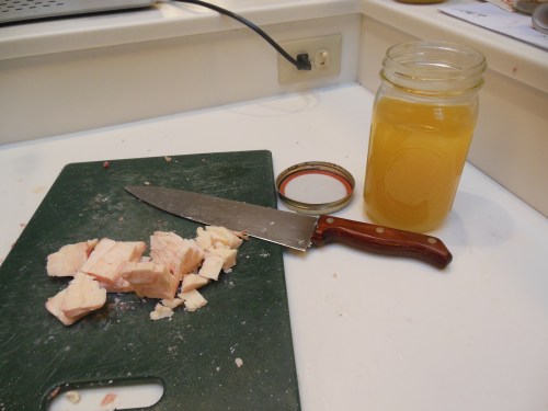 Tallow in the making.