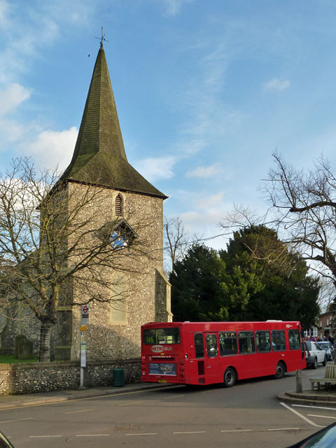 This is a picture of Downe Church (not mine) where Darwin would walk every Sunday.  Darwin lost faith in religion after the death of his first daughter, and while he would walk his family to church on Sunday he would not enter the church.  This is where his wife, Emma, is buried (Darwin is buried in Westminster Abbey). 