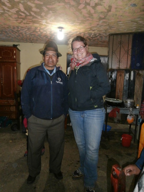 We had a great time chatting with this gent.  As we drank coffee in the corner, women cooked dinner on the burners behind us while men played cards. 