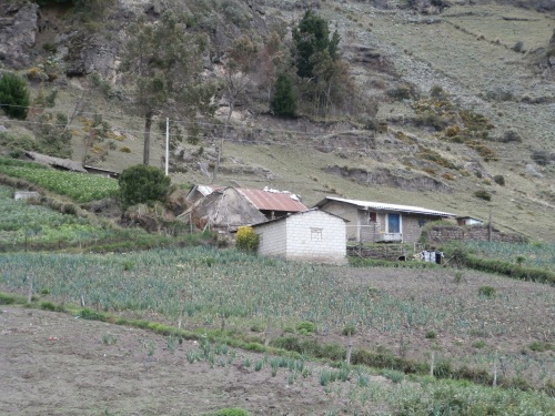 These are typical houses for the area around Quilotoa.